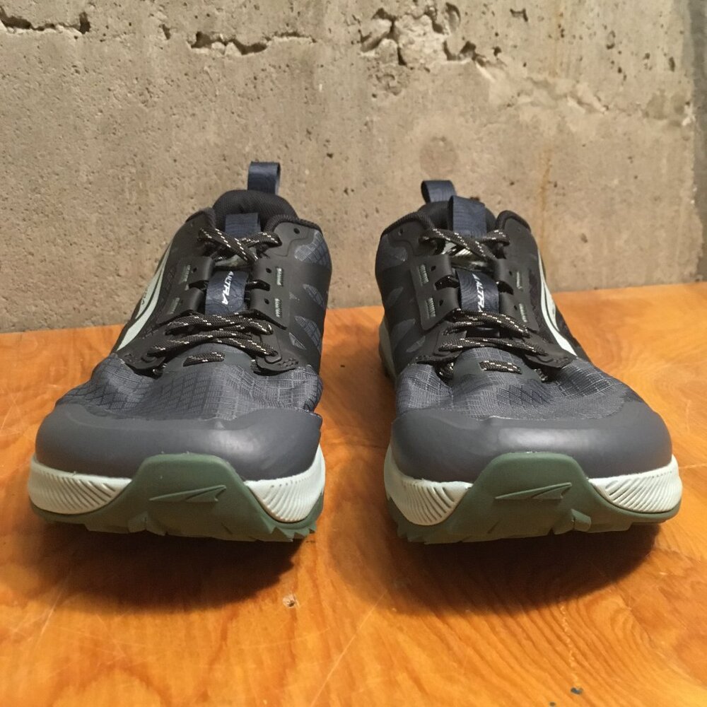 ALTRA LONE PEAK 8 Womens Trail Running Shoes Size 7 BLACK/GRAY NO BOX EUC